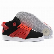 Men's Supra Skytop III Black Red skate shoes 26230