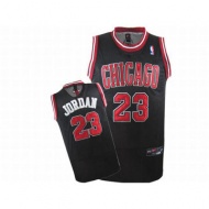 Chicago Jordan 23 Black Jersey Red White 25686