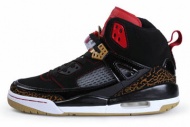 Men's Air Jordan Spizike 3.5 With Black/Gold/Varsity Red/White-Retro 72752